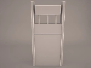 petrol pump 3D Model