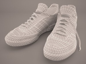 gym shoes 3D Model