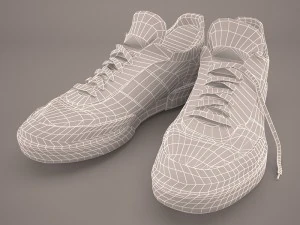 gym shoes 3D Model