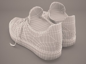 gym shoes 3D Model