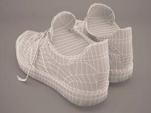 gym shoes 3D Model