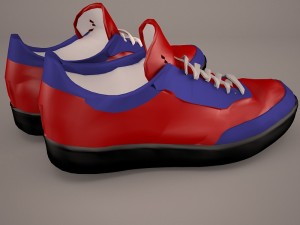 gym shoes 3D Model