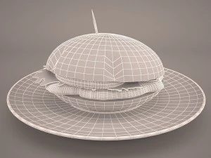 hamburger 3D Model