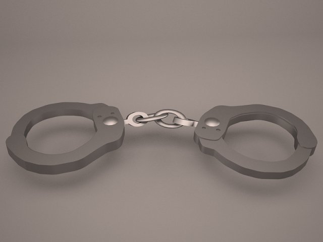 handcuffs Modello 3D .c4d .max .obj .3ds .fbx .stl .blend 