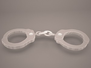 handcuffs Modello 3D