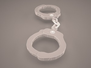 handcuffs Modello 3D