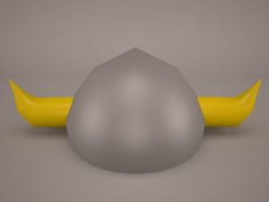 viking helmet 3 Model 3D