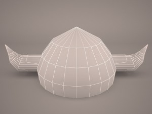 viking helmet 3 Modèle 3D