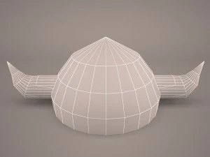 viking helmet 3 3D Model