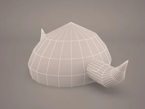 viking helmet 3 3D Model