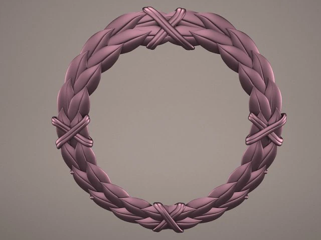 laurel leaves 3D Model .c4d .max .obj .3ds .fbx .stl .blend 