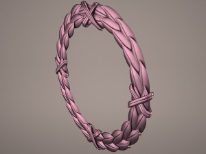 laurel leaves 3D Model