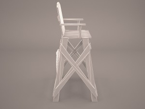 lifeguard chair Modelo 3D
