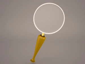 стекло лупы 3D Модель