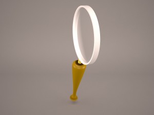 magnifier glass Modèle 3D
