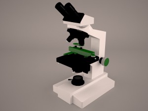 microscope 3D Модель