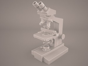 microscope 3D Модель