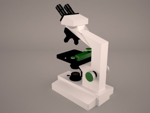 microscope 3D Модель