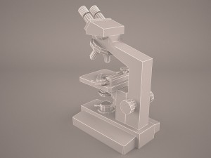 microscope 3D Модель