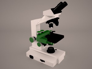microscope 3D Модель