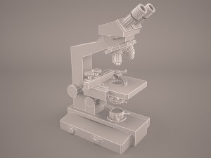 microscope 3D Модель