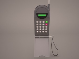 old cellphone 3D मॉडल