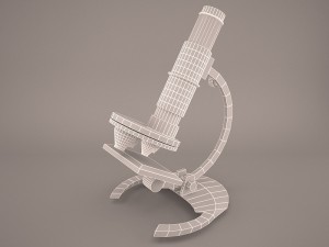 microscope 3D Модель