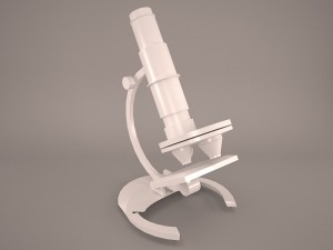 microscope 3D Модель