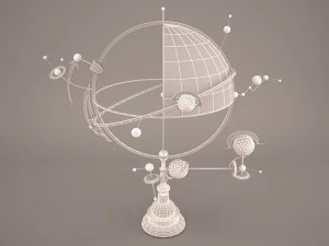 solar system orrery 3D Model