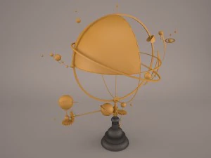 solar system orrery 3D Model