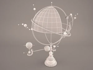 solar system orrery 3D Model
