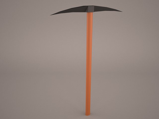 pickaxe Modelo 3D .c4d .max .obj .3ds .fbx .stl .blend 