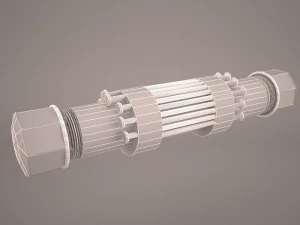 pipe bomb bundled 3D Model