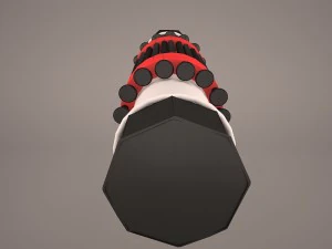 pipe bomb bundled 3D Model