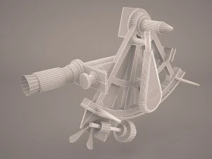 sextant 3D Model