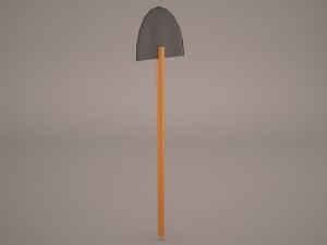 garden shovel 3D Model