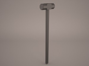 sledge hammer 3D Model