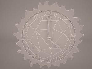 sun clock Model 3D