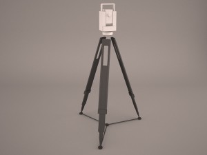 leica tc 407 sprinter 150 and levelling rod Modèle 3D