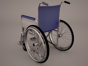 wheelchair Model 3D
