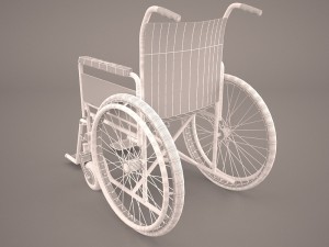 wheelchair Model 3D