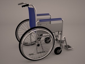 wheelchair Model 3D