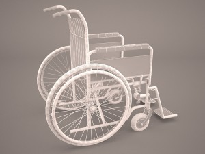 wheelchair Model 3D