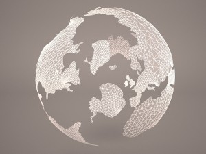 earth globe Modelo 3D