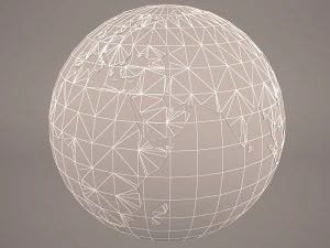 earth globe 3D Model
