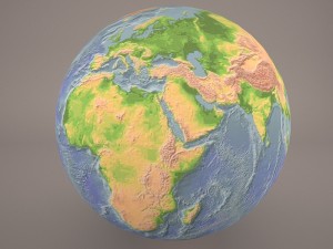 earth planet 3Dモデル