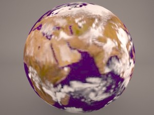 earth planet 3Dモデル
