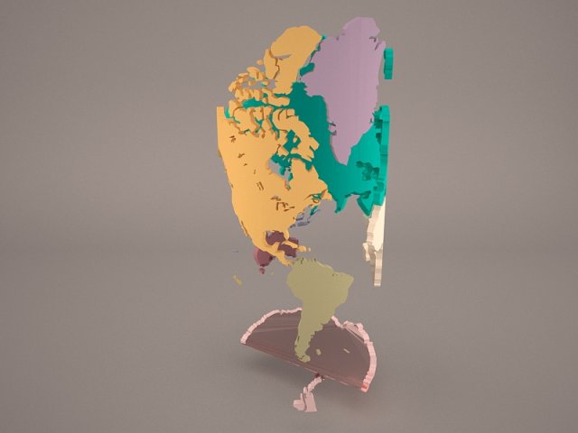 earth planet Model 3D .c4d .max .obj .3ds .fbx .stl .blend 