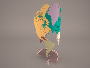 earth planet Model 3D