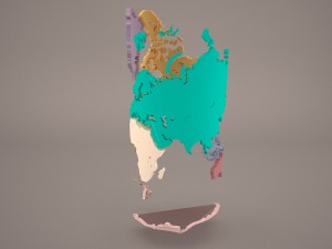 earth planet Model 3D